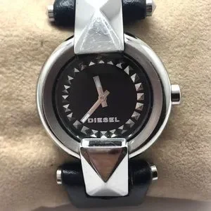 Rare Diesel Dz5169 black leather watch. Working Diesel | Accessories | Rare Diesel Dz569 Black Leather Watch  main image 2